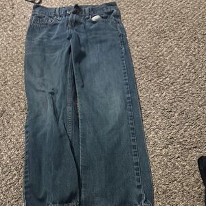 Levi's Kids Dark Blue Straight Leg Jeans